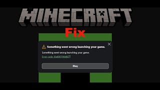 Fix Minecraft Launcher Error Code 0x800700d8 Something Went Wrong Launching Your Game On PC [upl. by Maram134]