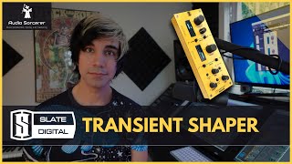 Slate Digital Transient Shaper Review amp Tutorial  Hear It In Action [upl. by Namyac669]