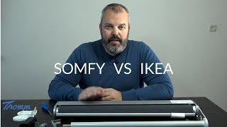 Ikea fyrtur  kadrilj smart blind  taken apart and compared with Somfy [upl. by Leake269]