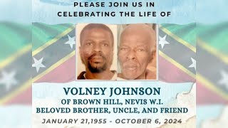 Funeral Service for Volney Johnson [upl. by Favin966]