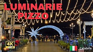 Luminarie Pizzo Calabro  Calabria Travel Italy 🇮🇹 [upl. by Hurwitz]