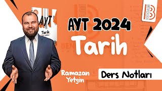 10 AYT Tarih  İslamiyetin Doğuşu ve İlk İslam Devletleri 1  Ramazan YETGİN  2024 [upl. by Sidky]