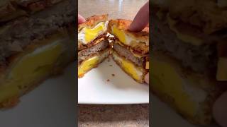 The Best Breakfast Sandwich Ever cooking southern breakfast sandwich egg comfortfood fyp [upl. by Nylednarb]