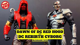 2024 RED HOOD amp CYBORG  DC Multiverse  McFarlane Toys [upl. by Anailil]