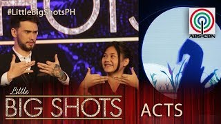 Little Big Shots Philippines Princess  13yearold Hand Shadow Performer [upl. by Soni]