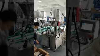 Talc powder filling machine into bottle use for talc powder factory [upl. by Persas]