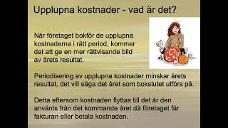 Upplupna kostnad  Vad är det Hur bokförs dessa  Redovisning 2 🍀🌸 [upl. by Bradley]