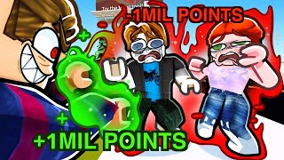 Stealing MILLIONS of Roblox players points [upl. by Sirc]