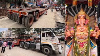 Khairatabad Ganesh Shobha Yatra Taskar Arrived at Khairatabad￼ Khairatabad Ganesh 2023 [upl. by Monie263]