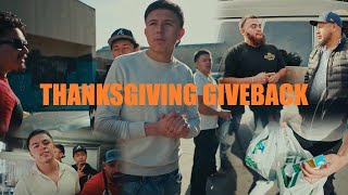 FEEDING HOMELESS FOR THANKSGIVING IN SALINAS CALIFORNIA [upl. by Elatsyrc]