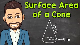 Surface Area of a Cone  Math with Mr J [upl. by Radburn]