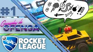 GAMEPLAY DA OFENSA 1  ROCKET LEAGUE [upl. by Burty721]