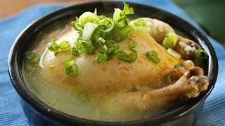 Ginseng Chicken Soup Samgyetang삼계탕 [upl. by Heise497]