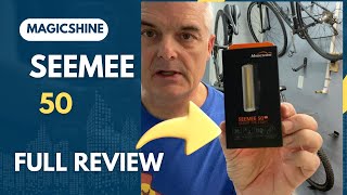 Magicshine SEEMEE 50 Tail Light  Full Review [upl. by Georgeta]