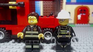 Not so fire fighting lego animation [upl. by Hadlee68]