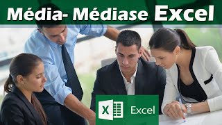 Como fazer a MÉDIA e MEDIASE no Excel Aula Passo a Passo sem instalar nada [upl. by Falzetta]