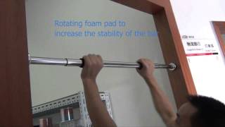 Koolerbuycom  Pellor CHEXER09 Doorway Chin Up Pull Up Exercise Home Gym Door Bar [upl. by Eineg199]