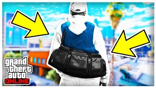 GTA 5 ONLINE  EASIEST HOW TO GET BLACK DUFFLE BAG GLITCH 152 Gta 5 Glitches [upl. by Ainecey]