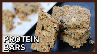 Healthiest Homemade Protein Bars Recipe  No Bake Peanut Butter Oats Bars Recipe by Healthy Kadai [upl. by Cecilio115]