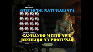 RED DEAD REDEMPTION 2  COLETANDO AMOSTRAS DE ANIMAS E SUBINDO DE NÍVEL RÁPIDO OFICIO NATURALISTA [upl. by Deelaw]