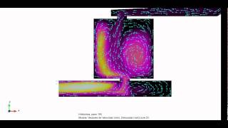 Turbulent viscosity Iber model [upl. by Yelsew]