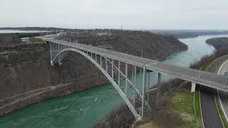 LewistonQueenston Bridge 4K [upl. by Polly]