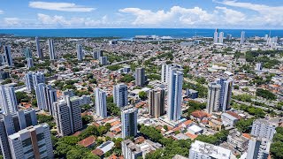 Bairro dos Aflitos Recife PE 2024 4K [upl. by Rebhun209]