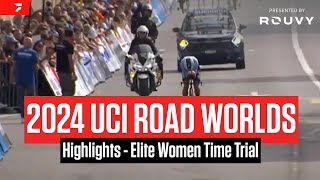 Men Under 23 Individual Time Trial highlights  2024 UCI Road World Championships [upl. by Cherilyn369]