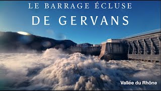 Le barrageécluse de Gervans [upl. by Lynne]