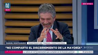 Entrevista al magistrado Manuel Monteagudo Valdez en Canal N 02 05 2024 [upl. by Eittod]