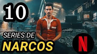 Top 10 Mejores Series de NARCOS en Netflix Parte 2 [upl. by Siclari]