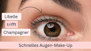 2 Farben 1 Blick Super einfaches AugenMakeUp für Anfänger innen [upl. by Daberath]