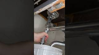 Kitchen Sink Drain Pipe Replacement Metal or Plastic diy plumbing helpingothers plumber [upl. by Pattani297]