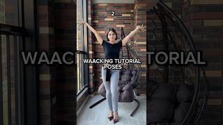 Waacking Tutorial Poses dance tutorial waackingtutorial waacking tutorialfreestyle [upl. by Ahsinnor842]