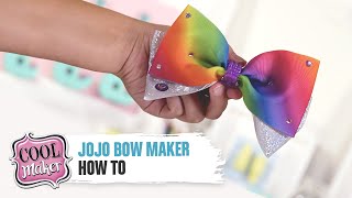 Cool Maker  JoJo Bow Maker  How To [upl. by Bilski]