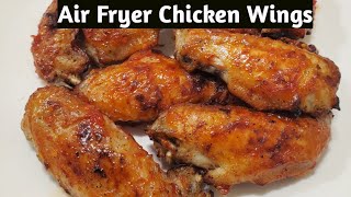 Air fryer Chicken Wings  Quick and Easy Chicken Wings Recipe with Air Fryer Time amp Temp [upl. by Doehne]