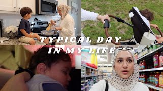 TYPICAL DAY IN MY LIFE AS A MAMA OF ONE  Easy Hijab Tutorial Quick Dinner Idea [upl. by Mariande98]