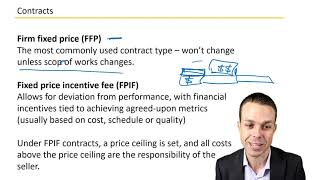 Types of Contracts  Key Concepts in Project Management [upl. by Peppard]