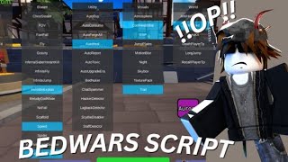 ROBLOX BEDWARS SCRIPT OP ALL EXECUTORS [upl. by Henrietta]