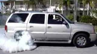 STS Turbo Escalade Burnout [upl. by Ertemed266]