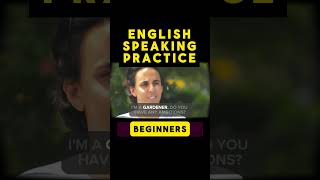 ENGLISH SPEAKING PRACTICE BEGINNERS diálogoseminglês englishspeakingpractice [upl. by Holsworth352]