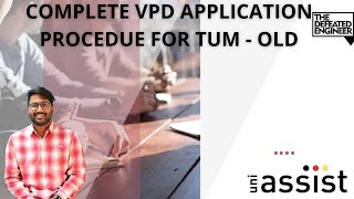 Complete Application Procedure Through Uniassist VPD of TUM  OLD [upl. by Charlotte]