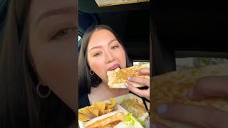 Chipotle Quesadilla with Fajitas 😋👌🏻shortsfeed asmr mukbang [upl. by Alanna]