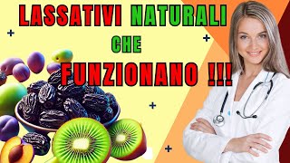 I Migliori Cibi Lassativi Naturali per la Regolarità Intestinale [upl. by Tyra]