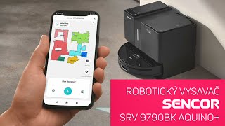 🎁 Unboxing Robotický vysavač Sencor SRV 9790BK AQUINO [upl. by Hartzel]