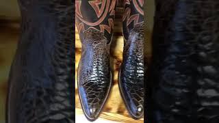 New Pairs of “Sea Alligator” Boots By Nocona amp Justin Boot Co  JampJ Specialty Boot Co [upl. by Rehotsirk]