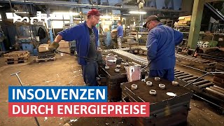 Energiekrise Droht eine Pleitewelle in Mitteldeutschland  Umschau  MDR [upl. by Naz954]