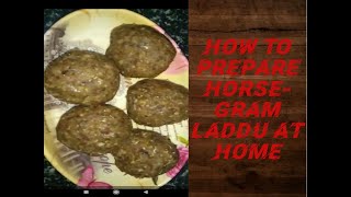 How to prepare HorseGram Laddu  Ulavalu Laddu  Sprouts Laddu [upl. by Ddat]