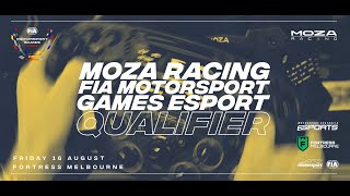 MOZA Racing FIA Motorsport Games Esports Qualifier [upl. by Ettennat]