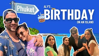 Aly’s Birthday celebration on an island  Aly Goni  Jasmin Bhasin  Jasly vlogs [upl. by Solram]